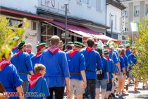 Die berühmten Blaukittel unterwegs in Meinerzhagen. • © ummeteck.de - Silke Schön