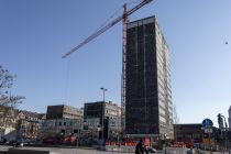 Baustelle LVR-Hochhaus in Köln - Bilder von der Baustelle am 3. März 2022 • © ummet-eck.de / christian schön