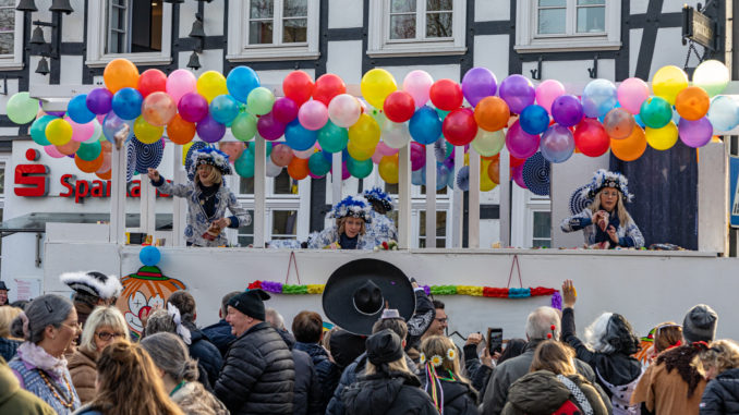 Karnevalsumzug. // Foto: ummet-eck.de